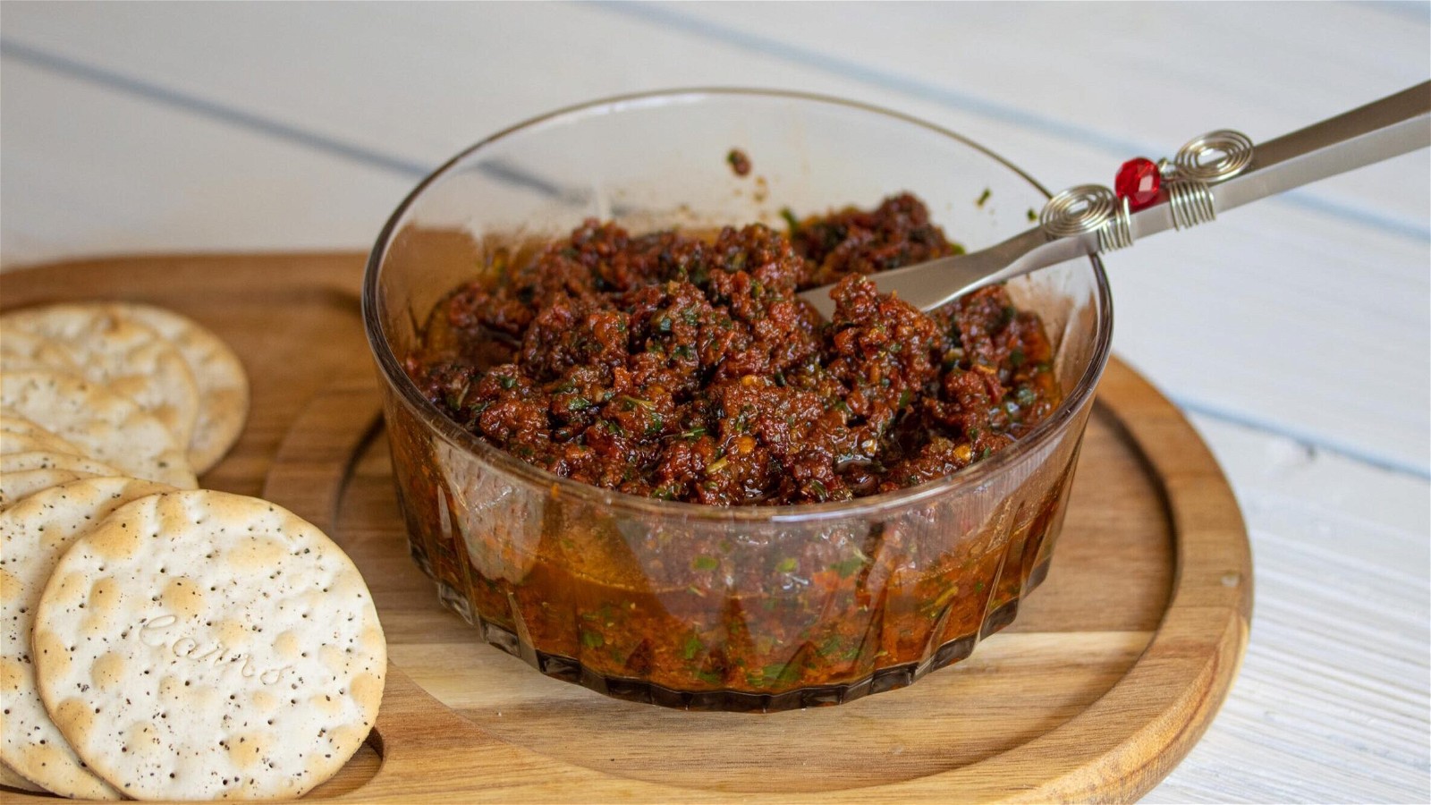 Image of Anchovy, Sun-Dried Tomato and Tapenade Sauce