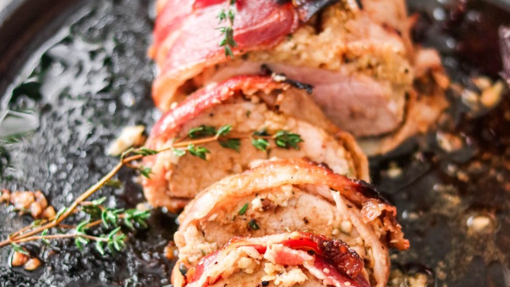 Image of Applewood Bacon Wrapped Pork