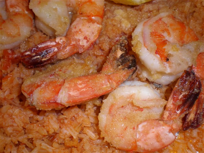 Image of Camarones al Mojo de Ajo (Shrimp in Garlic Sauce)