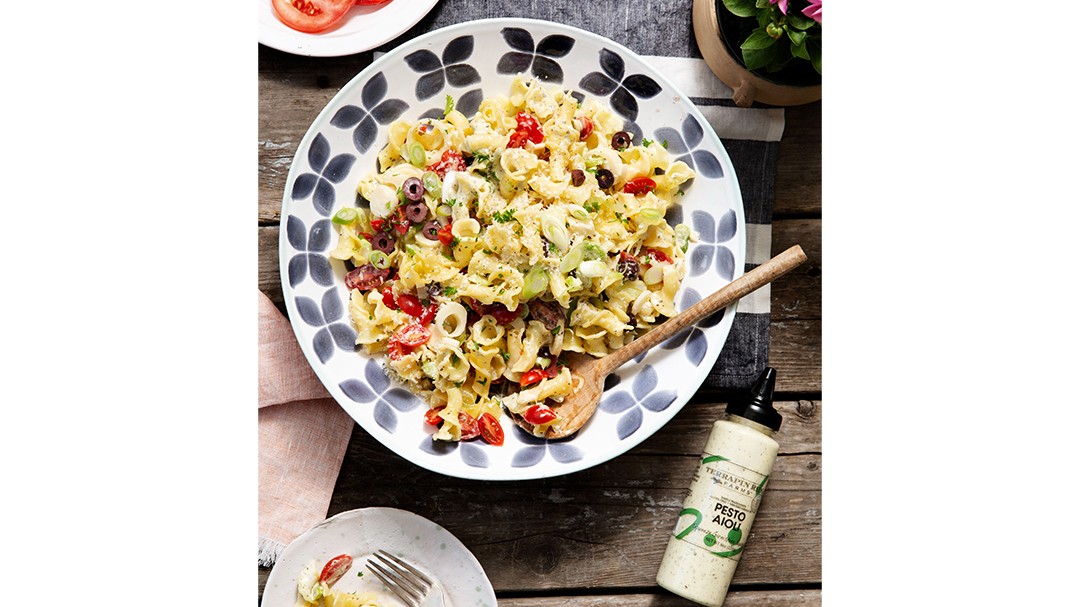 Image of Pesto Pasta Salad