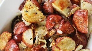Image of Cajun Roasted Potatoes and Caramelized Onions