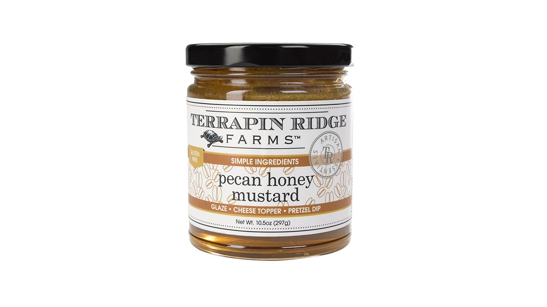 Image of Pecan Honey Mustard Goat Cheese Bake Appetizer