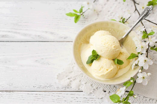 Creamy MCT Orange Keto Ice Cream