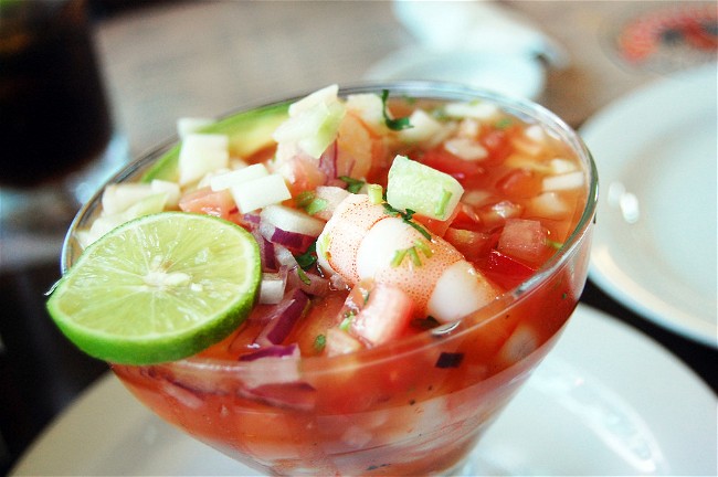 Image of Cocktail de Camarones (Shrimp Cocktail)