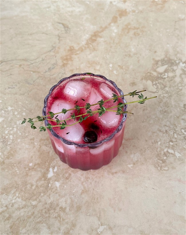 Image of Blueberry Jam Paloma Mocktail