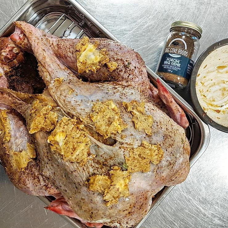 Porcini Dry-Brined Magical Turkey