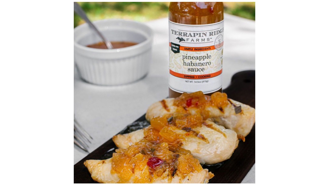 Image of Grilled Chicken with Pineapple Habanero Sauce