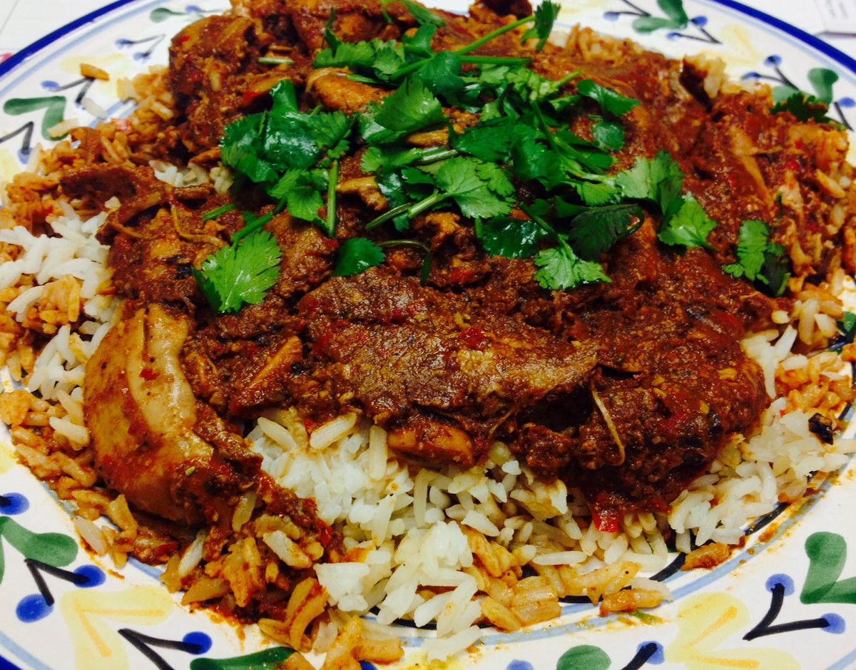 Chicken Mole with Baklouti Agrumato and Chocolate Balsamic - Yes, You Read That Correctly.