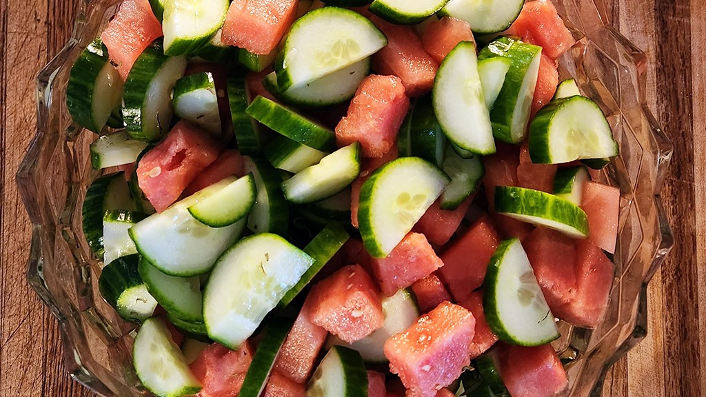 Image of Hardy Family - Watermelon & Cucumber Salad