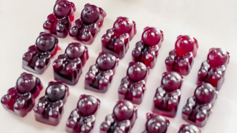 Image of Vegan elderberry gummy bears