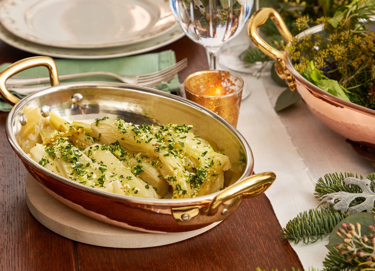 Braised fennel