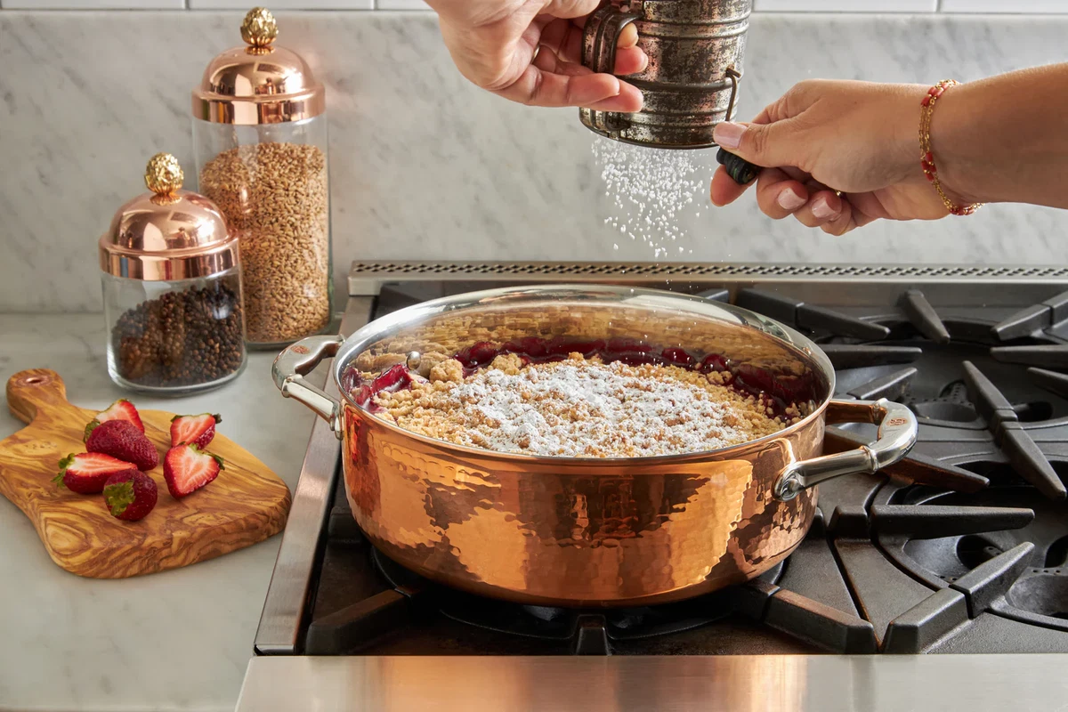 Cranberry Orange Crumble