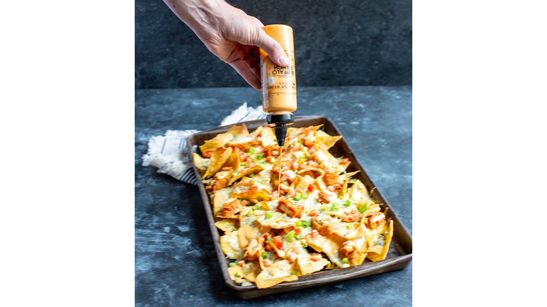 Image of Buffalo Chicken Finger Nachos