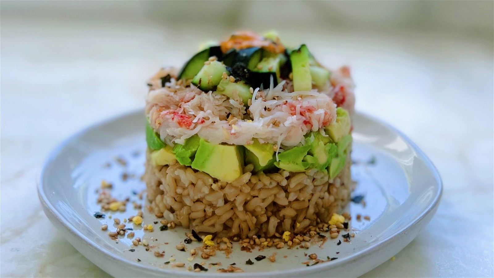 Image of Snow Crab Sushi Tower