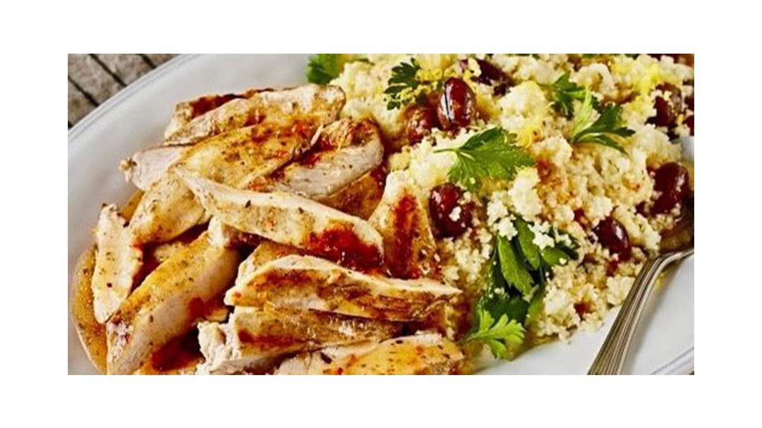 Image of Apricot Ginger Teriyaki Chicken Couscous
