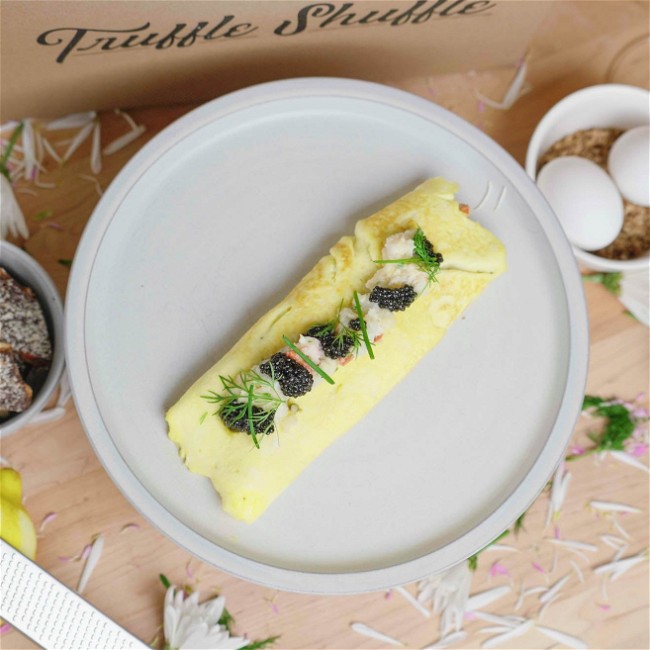 Image of Lobster Omelette with Sturgeon Caviar