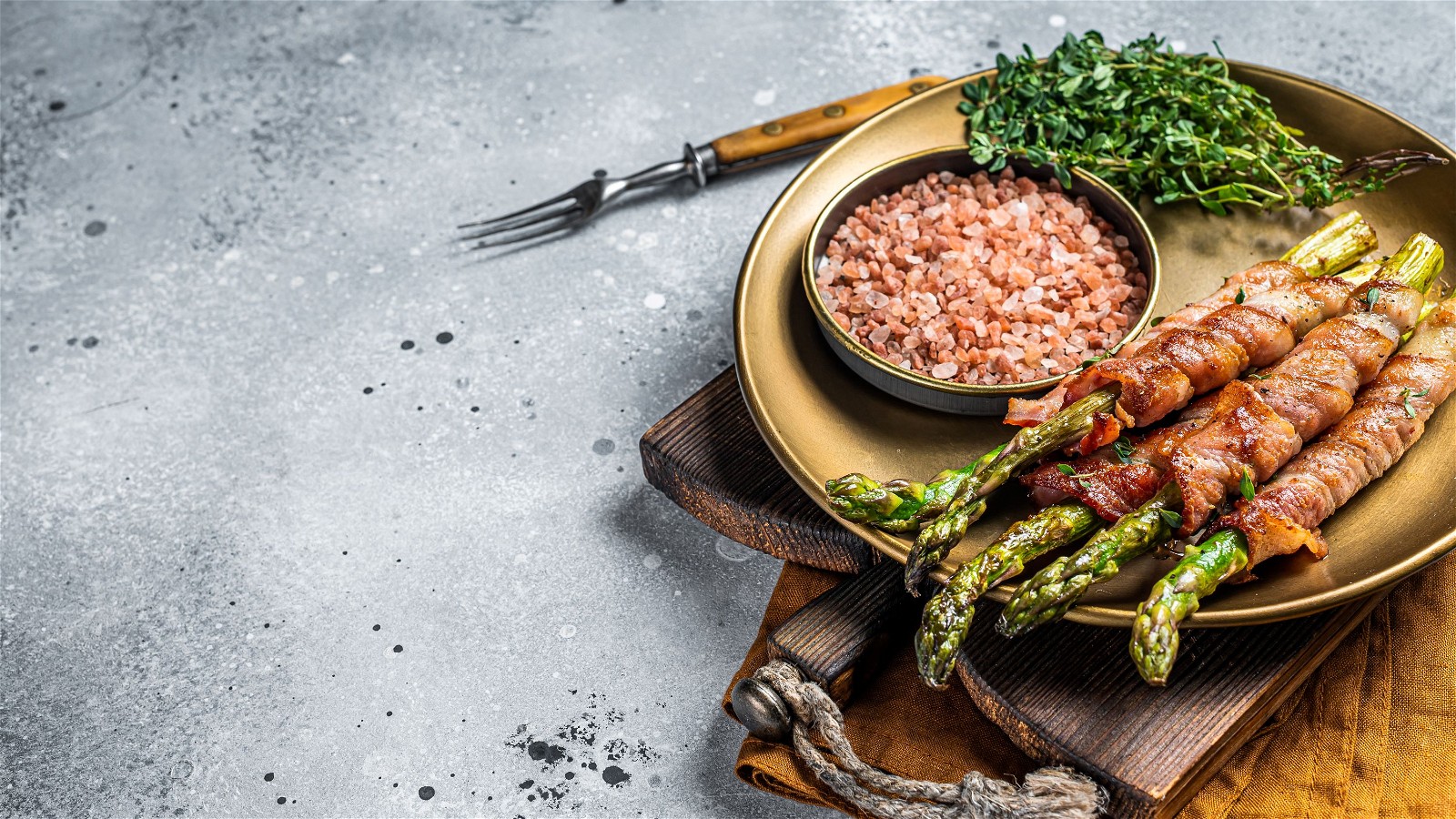 Image of BBQ Bacon-Wrapped Asparagus Bundles