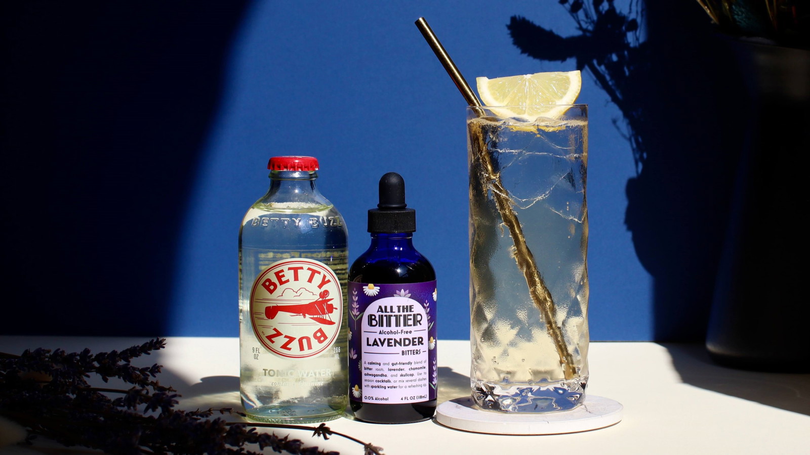 Image of Lavender Gin & Tonic (Non-Alcoholic)
