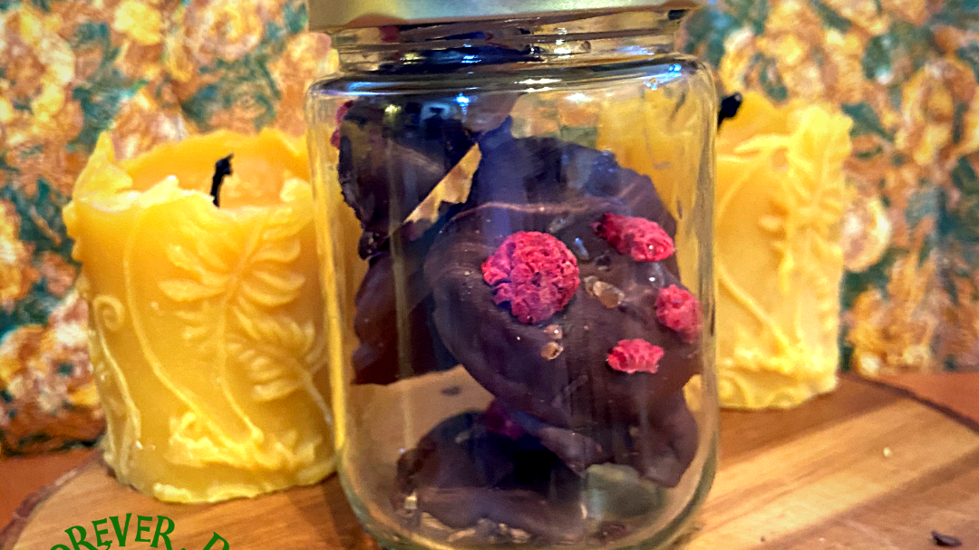 Image of Honey Salted Raspberry Candies