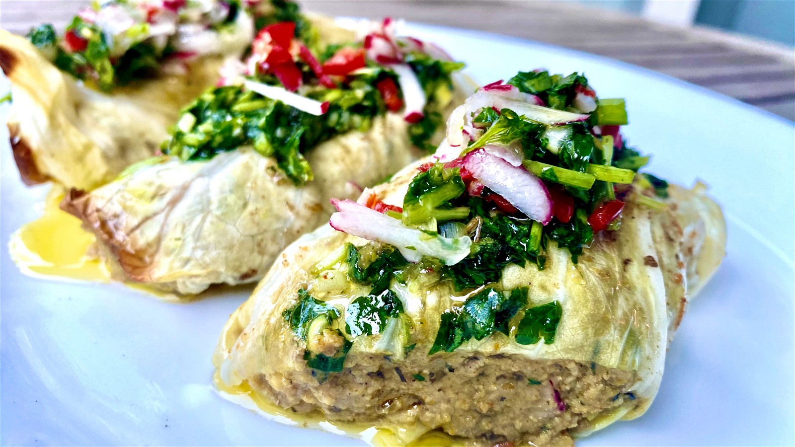 Image of Chimichurri Cabbage Roll
