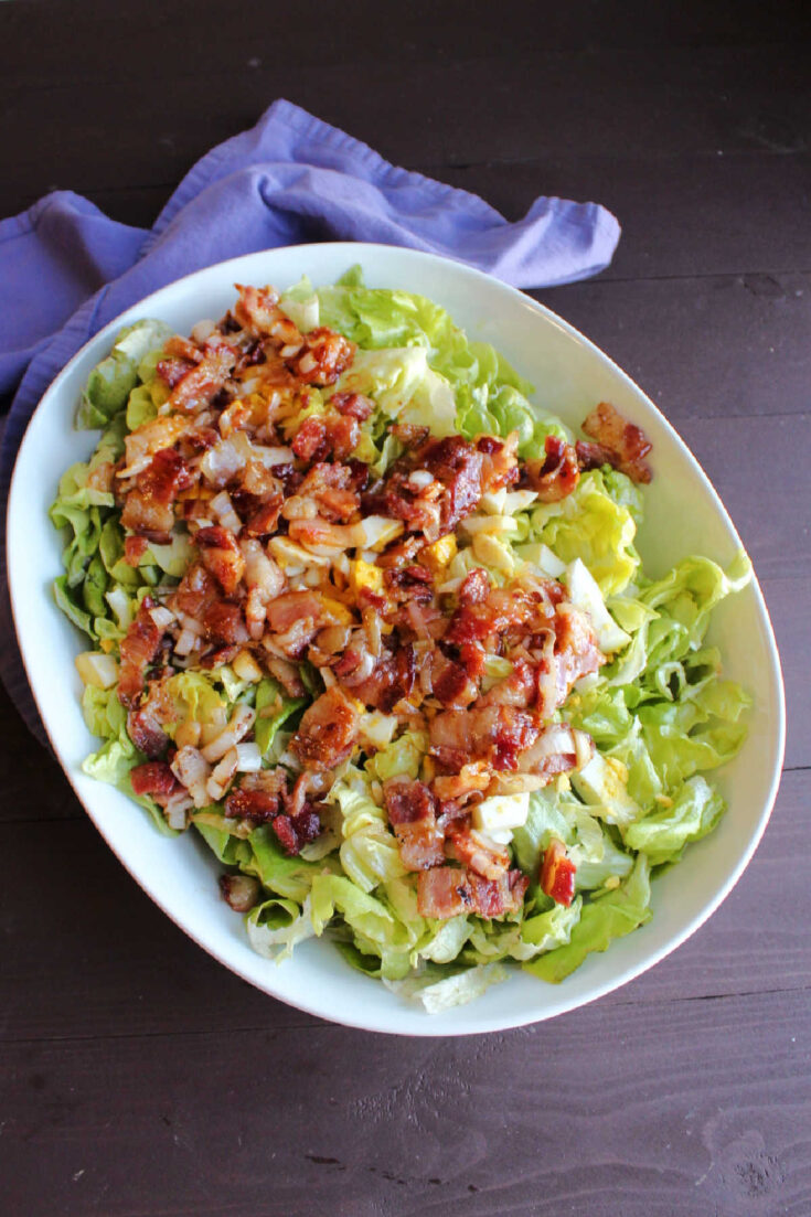Southern Wilted Lettuce Salad