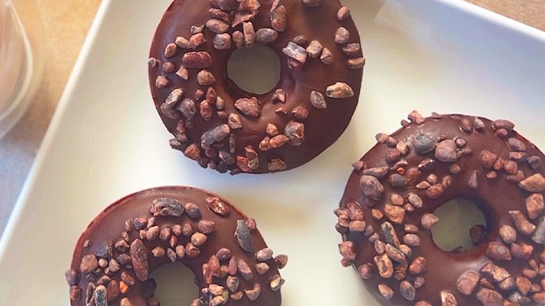 Image of Cacao Doughnuts Recipe