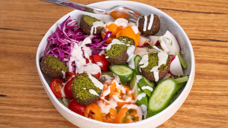 Image of Falafel salad