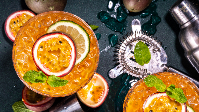 Image of Passionfruit, Blood Orange, Guava Margarita