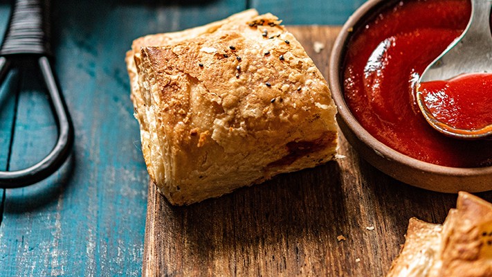 Image of Cranberry, Bacon and Brie Parcels Recipe
