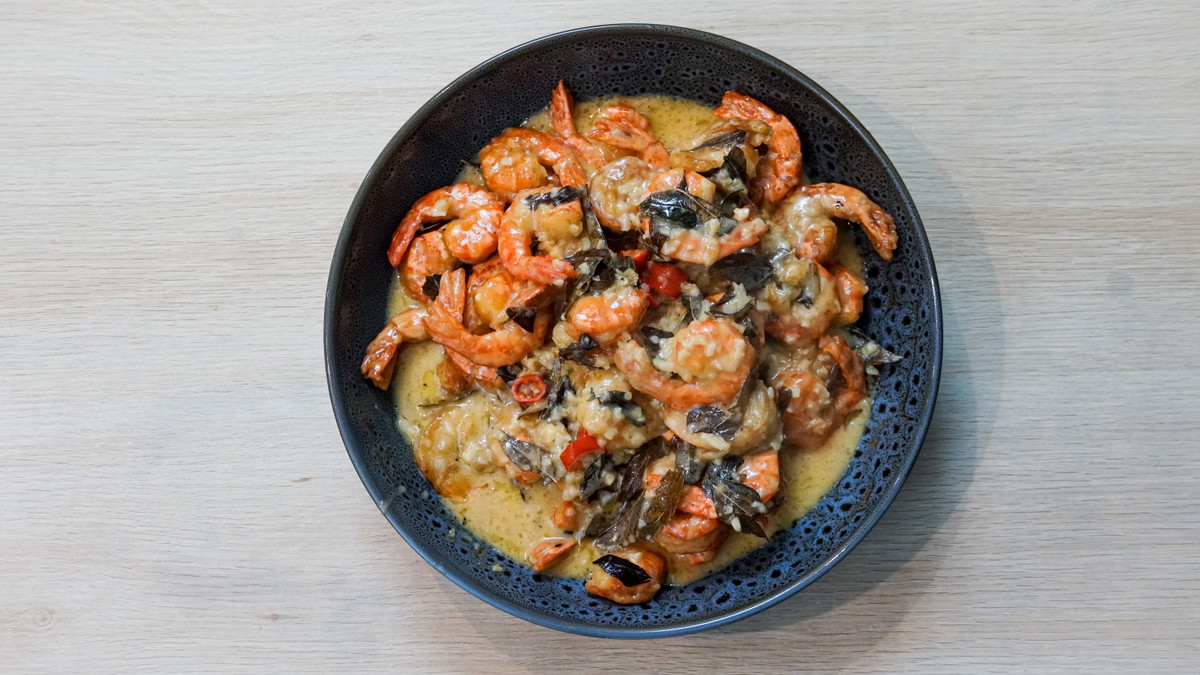 Pumpkin, Prawn and Coconut Stew Recipe