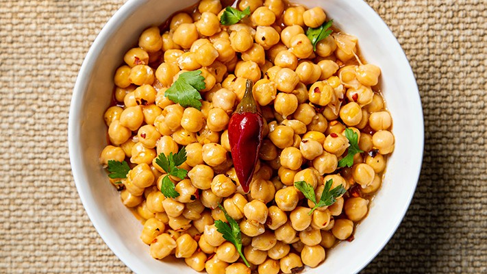 Image of Vegan Sweet and Sour Chickpeas Recipe