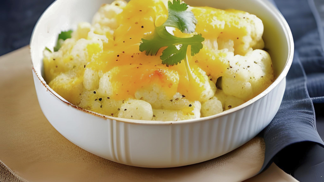 Image of Mustardy Cauliflower Cheese Recipe