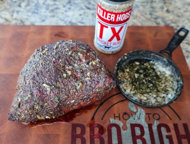 Image of Baste the outside of the picanha often with the butter mixture throughout...