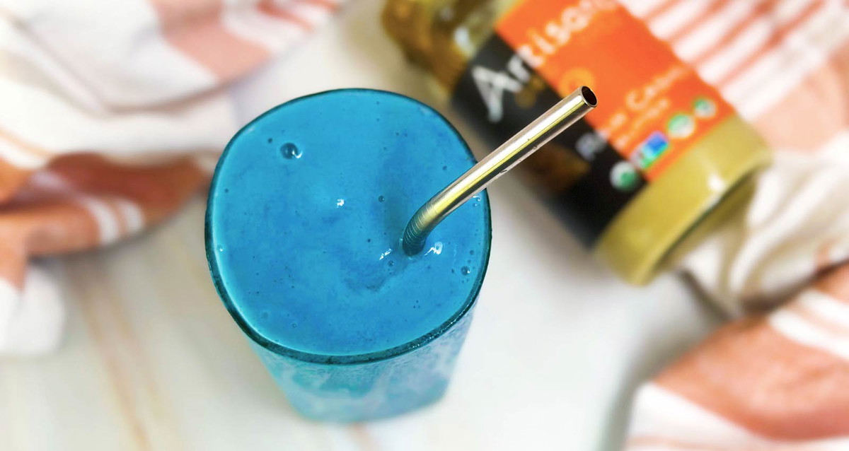 Cosmic Blue Smoothie | Vegan, Gluten-Free