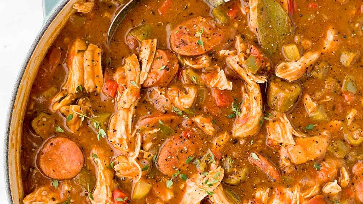 Image of Chicken Sausage Gumbo