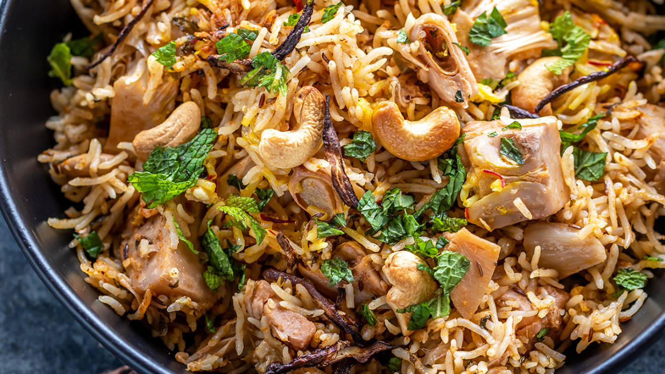 Image of Jackfruit (Kathal) Biryani