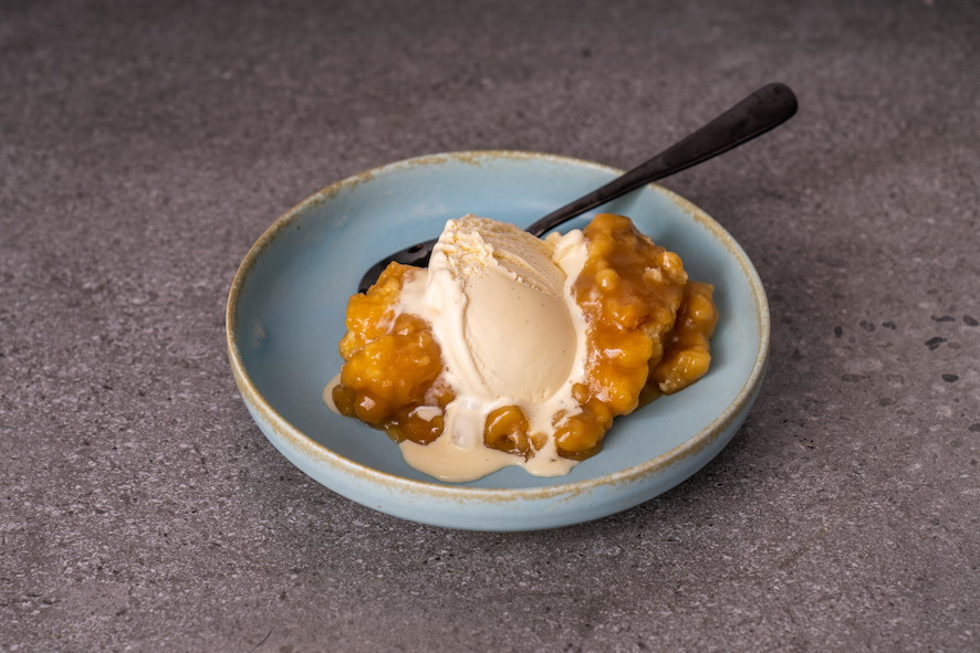 Golden syrup dumplings