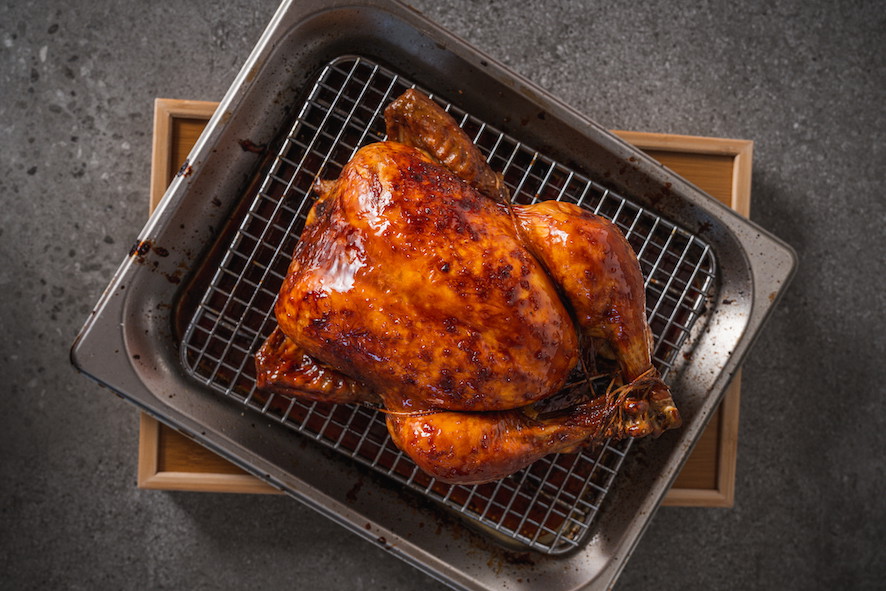  Espresso brined roast chicken 