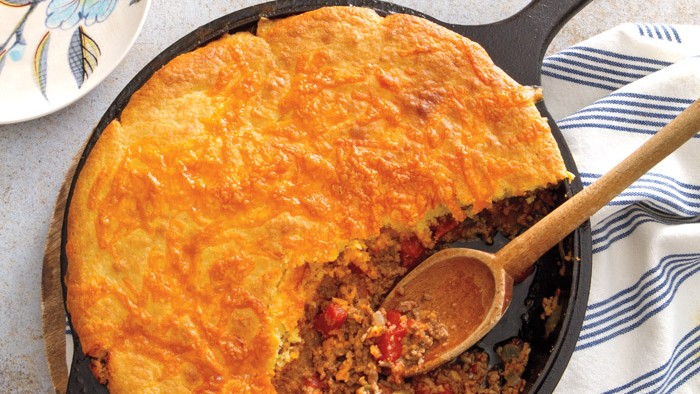 Image of Cornbread and Beef Pie