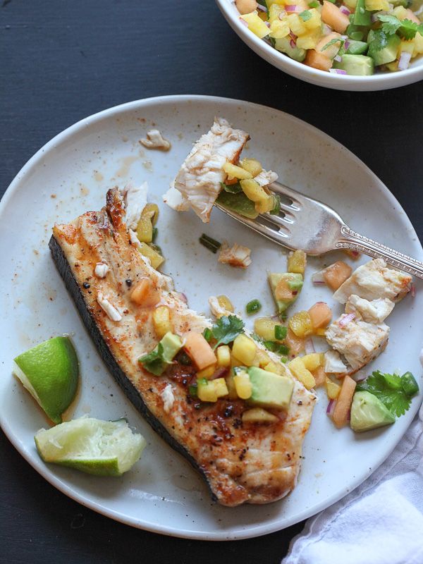 Grilled Paprika Swordfish