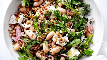 Image of Salad - White Bean and Farro