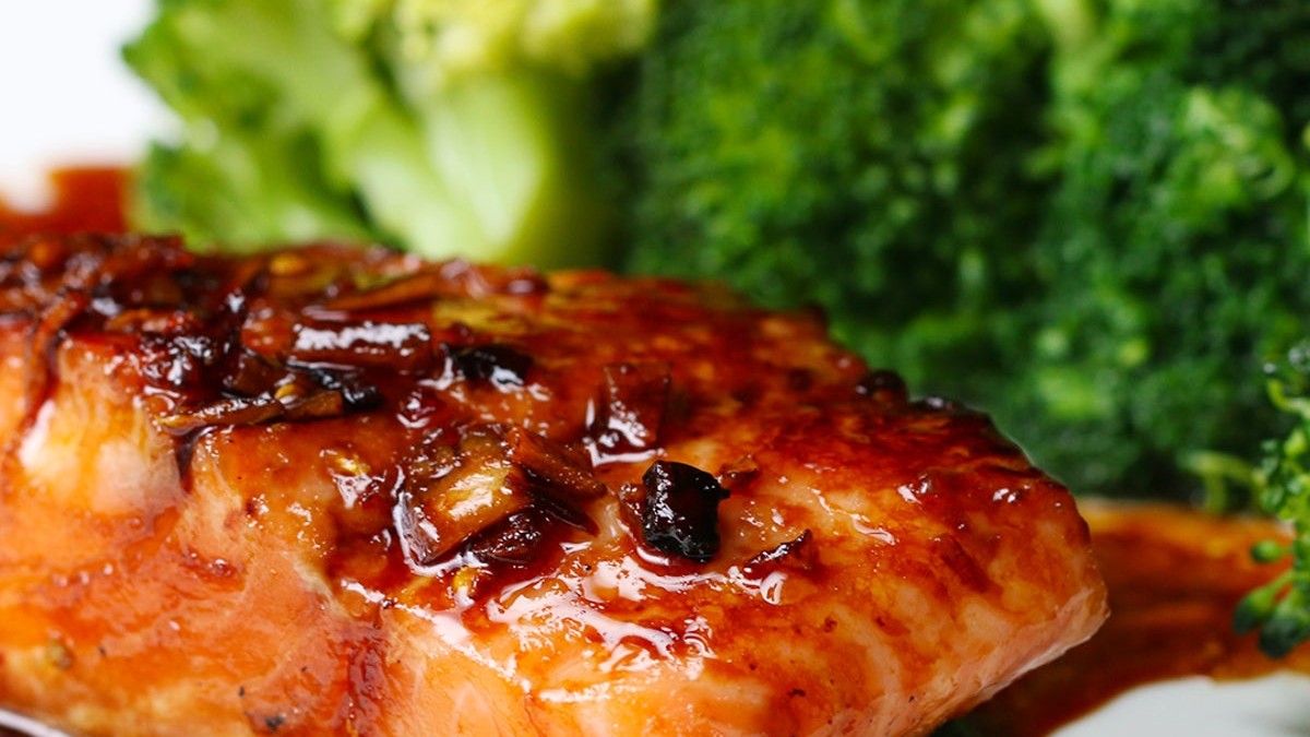 Image of Salmon- Ginger Soy Glazed
