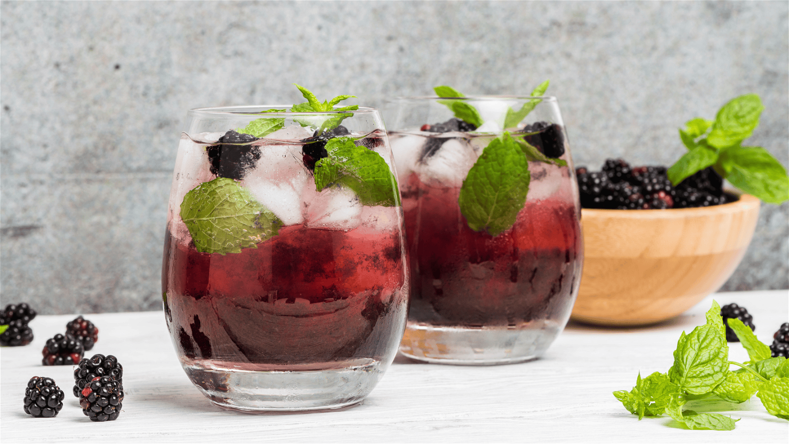 Image of Blackberry and Thyme Fizz