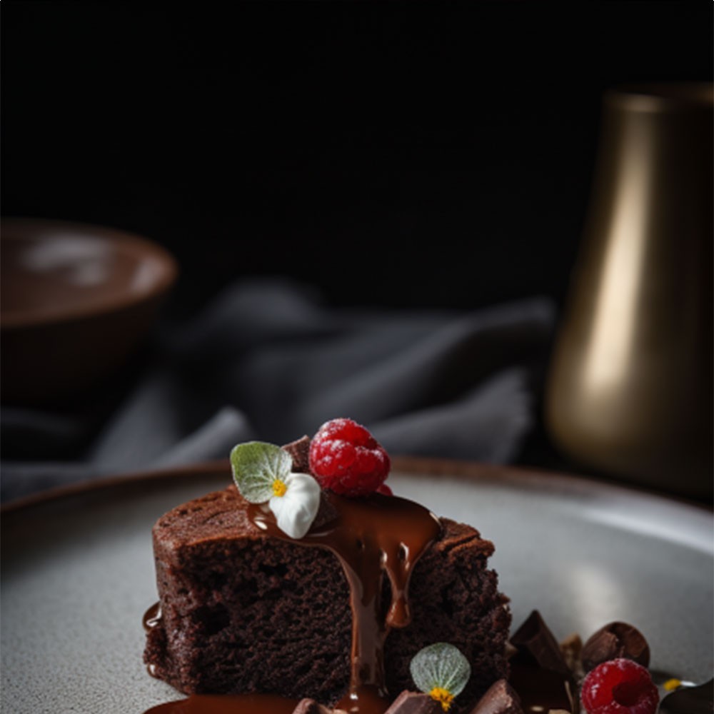 Decadent Dark Chocolate Olive Oil Cake