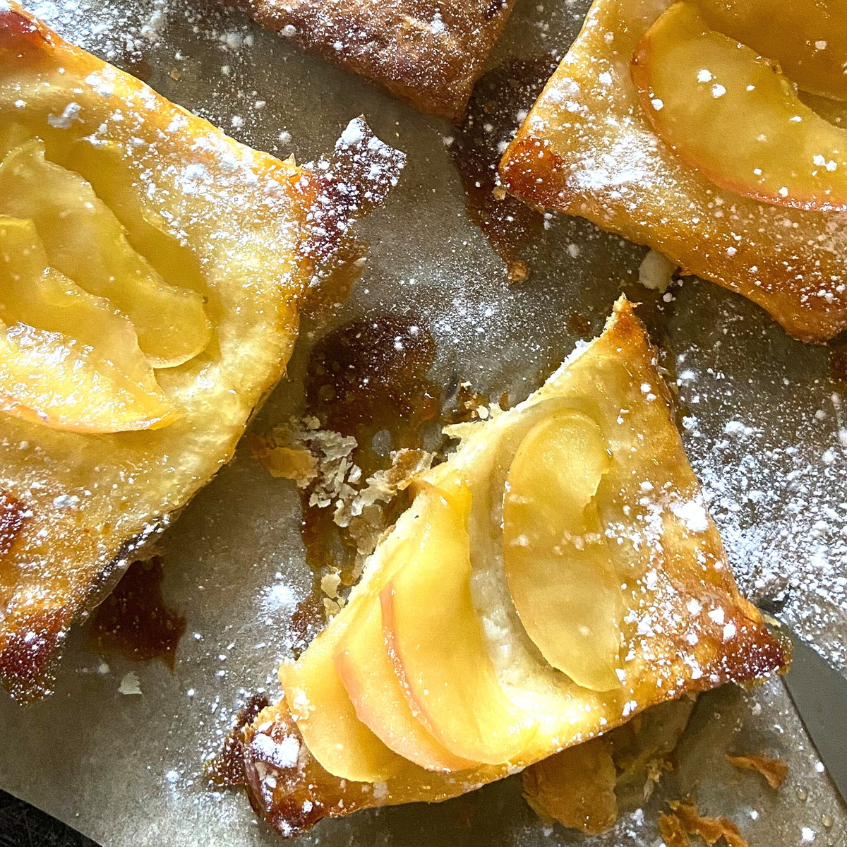Lavender Honey Apple Turnover