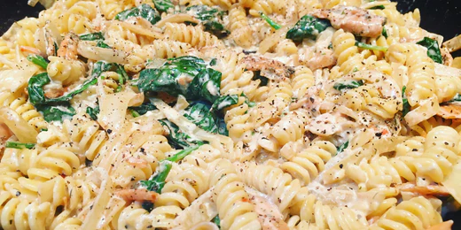 Image of Creamy Gravadlax Pasta