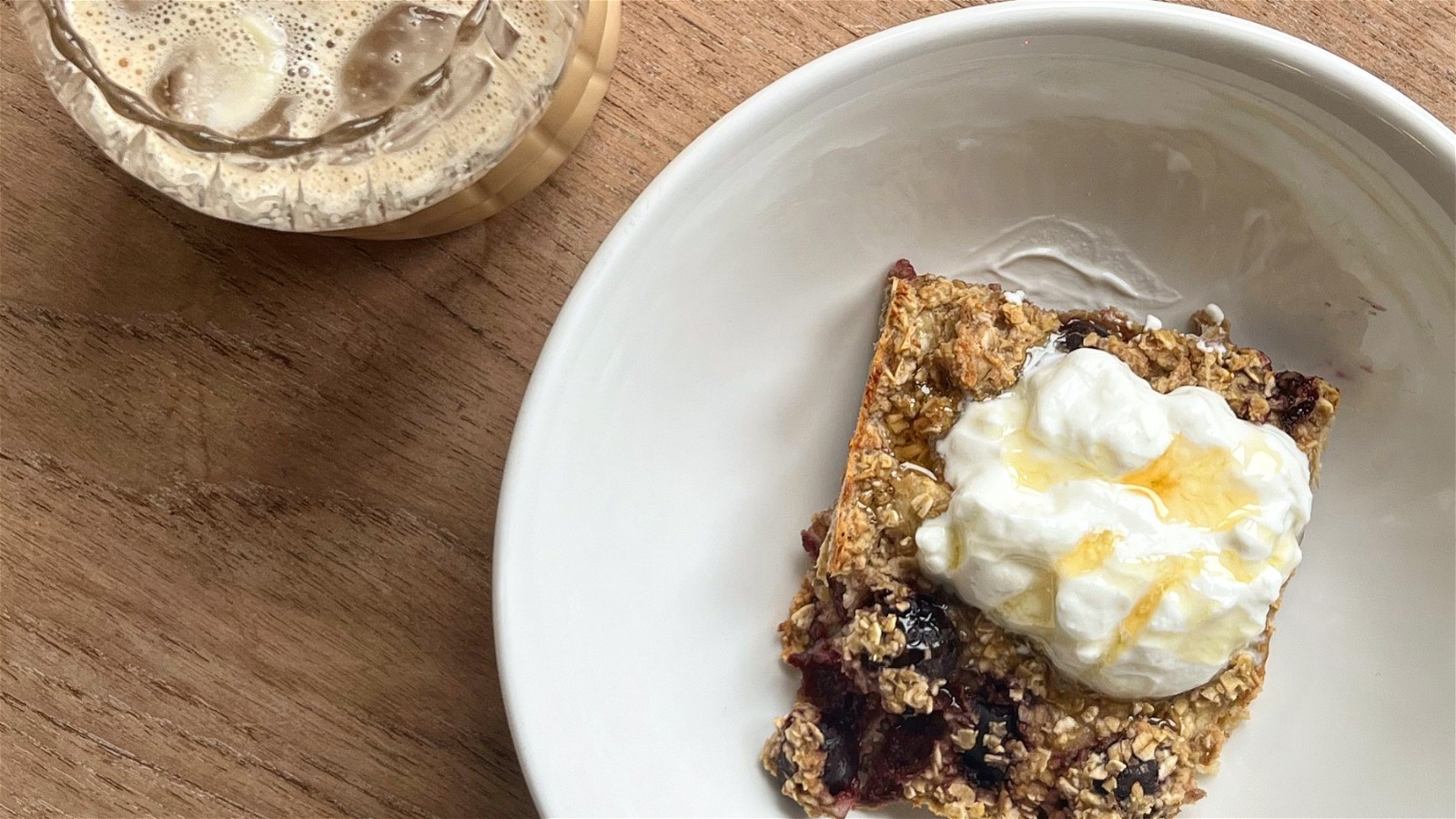 Image of Baked Cherry & Banana Oats