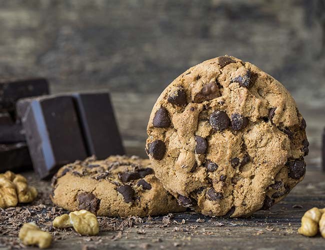 Image of The Perfect Chocolate Chip Walnut Cookies Using Shelled Walnuts