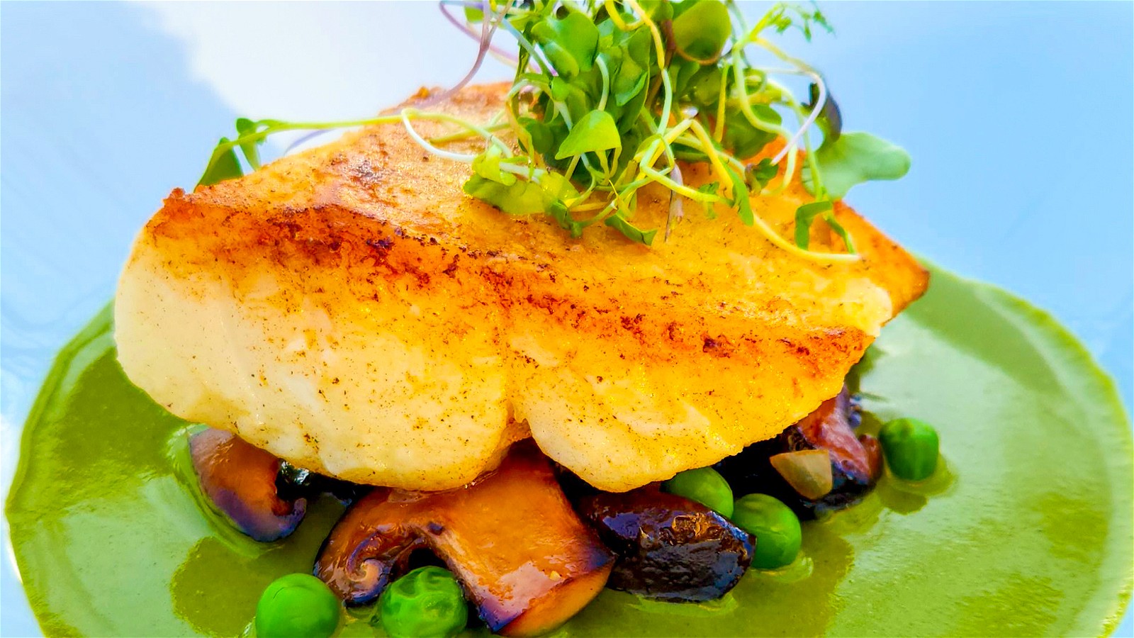 Wild Caught Cod with Roasted Mushrooms – The Popsie Fish Company