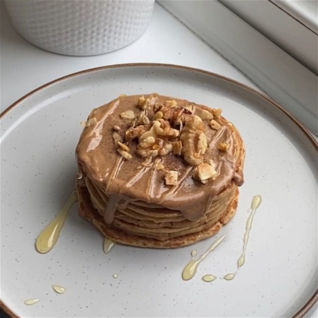 Image of Coffee Cake Pancakes